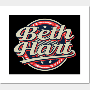 Graphic Beth Proud Name Personalized Birthday 70s 80s 90s Styles Posters and Art